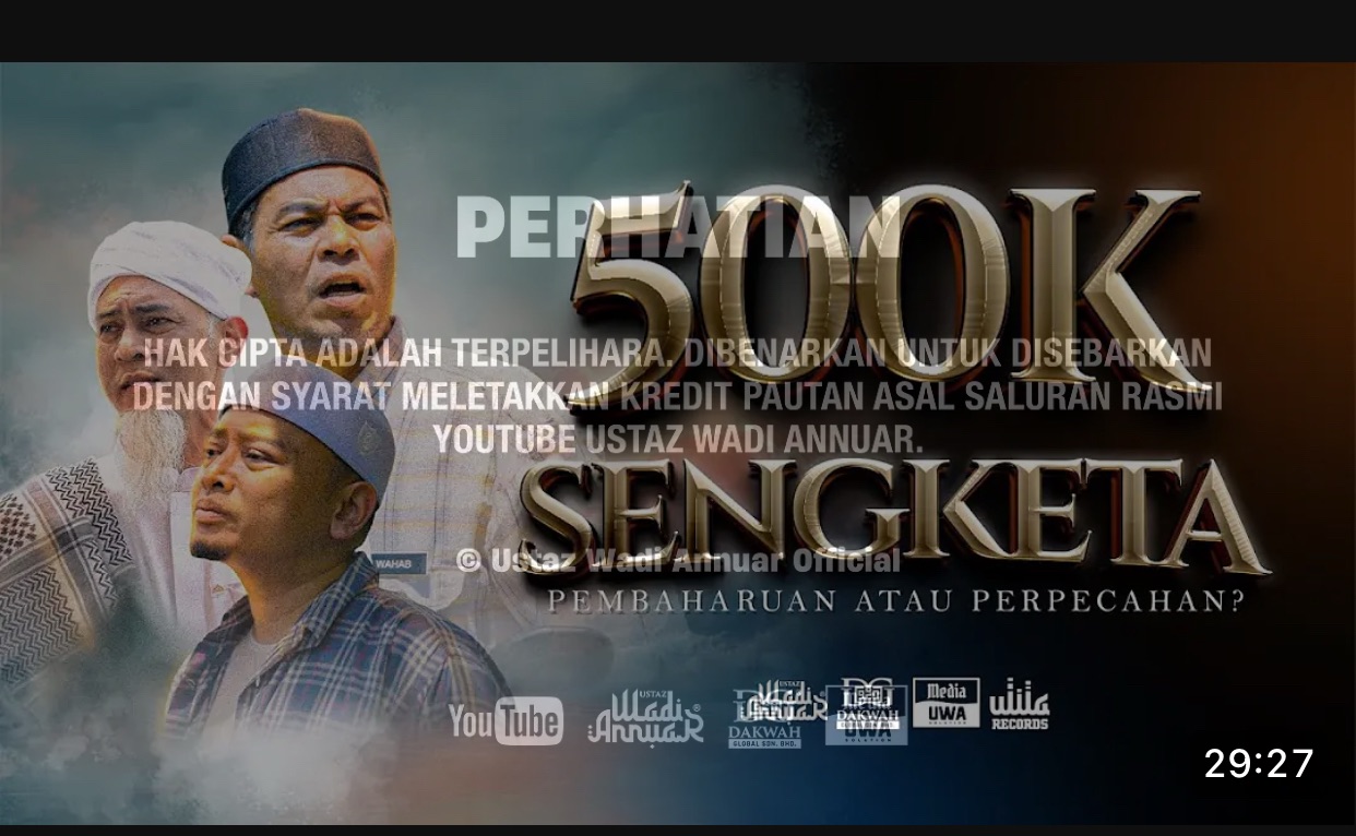 AI analisa video “Sengketa” lakonan Ustaz Wadi Anuar