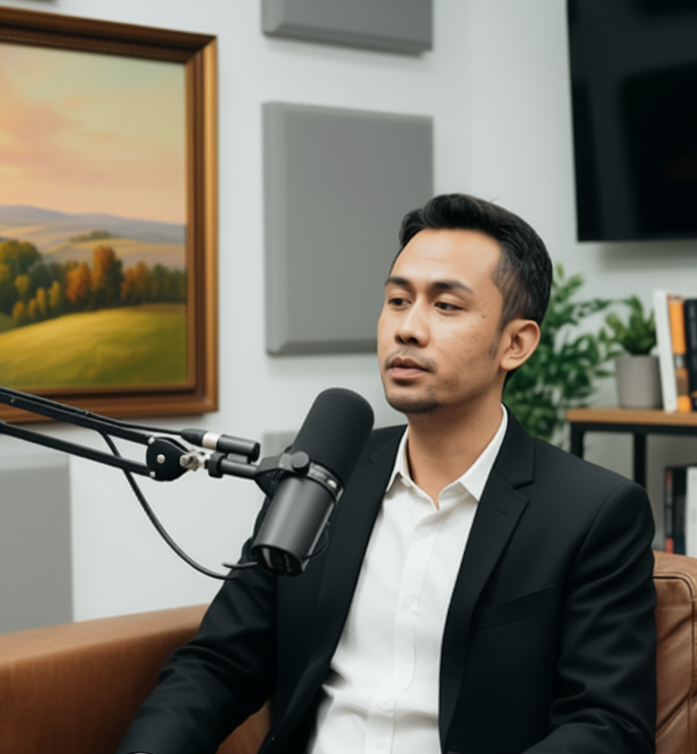 Gambar podcast